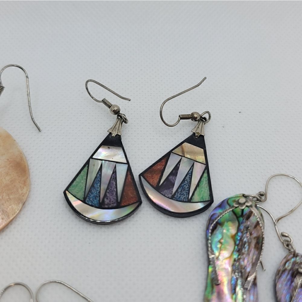 SHELL STYLE Earring Lot - Picture 5 of 6